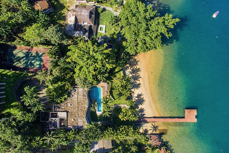 Casa de playa, junto al mar, Angra dos Reis, 6 suites