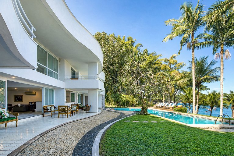 Casa de playa, junto al mar, Angra dos Reis, 6 suites