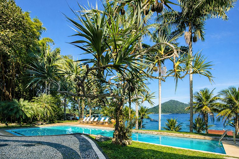 Casa de playa, junto al mar, Angra dos Reis, 6 suites