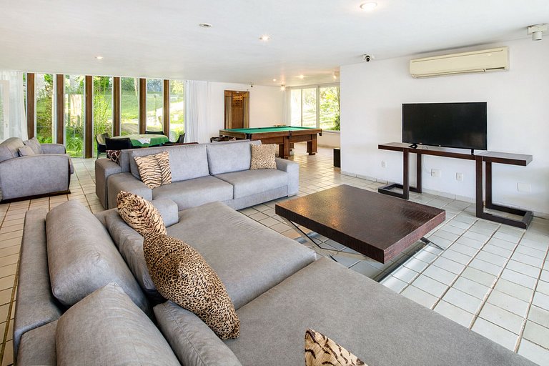 Casa de playa, junto al mar, Angra dos Reis, 6 suites