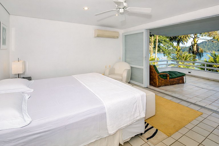 Casa de playa, junto al mar, Angra dos Reis, 6 suites