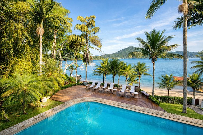 Casa de playa, junto al mar, Angra dos Reis, 6 suites