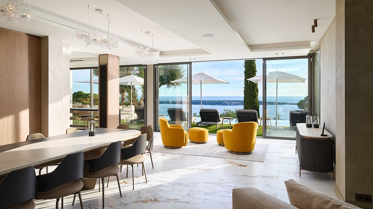 Azu090 – Villa contemporânea com vista para o mar em Cannes