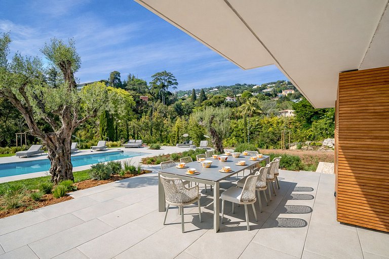 Azu128 – Elegante villa con jardín, piscina en Cannes