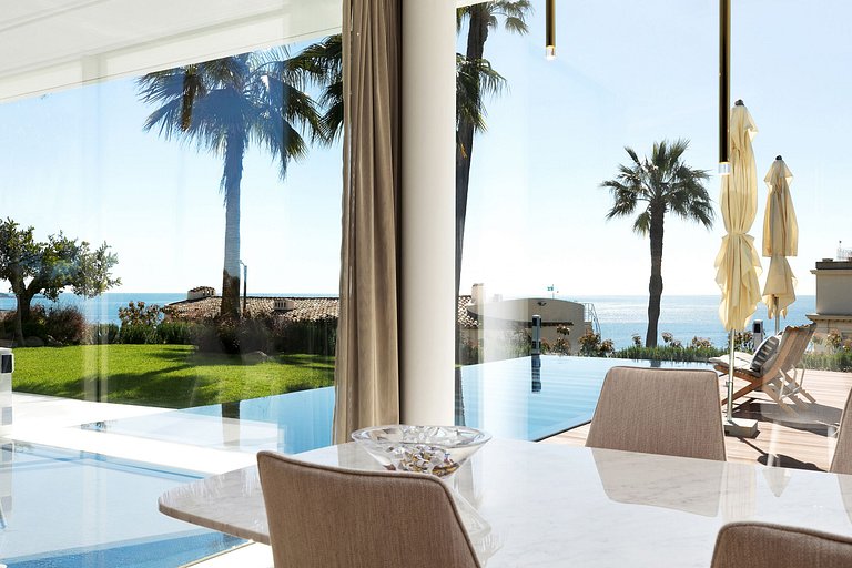 Azu195 – Villa de luxe avec vue panoramique sur la mer à Can