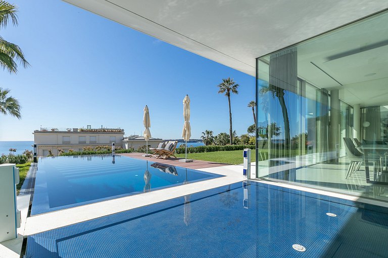 Azu195 – Villa de luxe avec vue panoramique sur la mer à Can