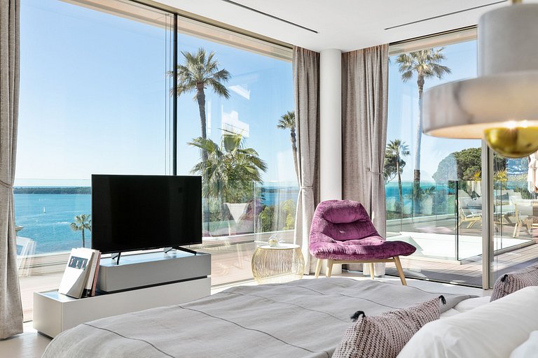 Azu195 – Villa de lujo con vista panorámica al mar en Cannes