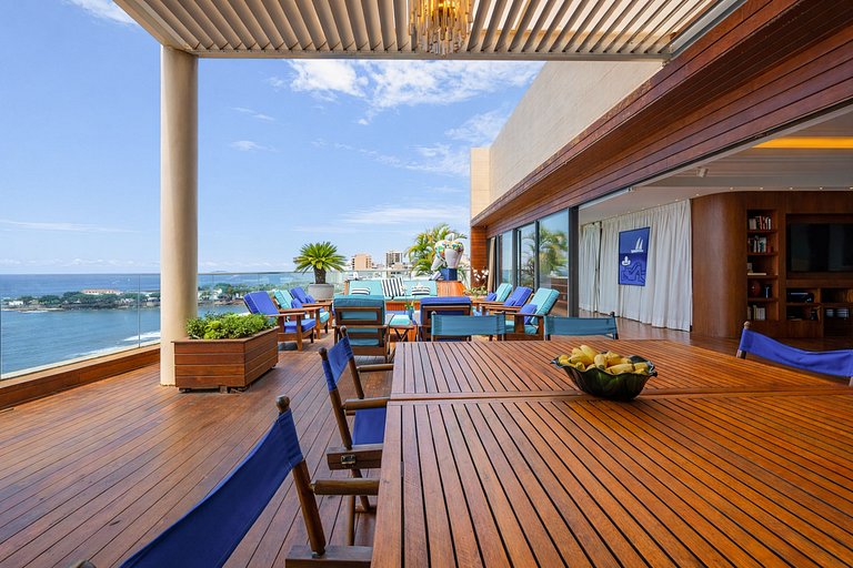 Rio114 - Cobertura de luxo à beira-mar em Copacabana