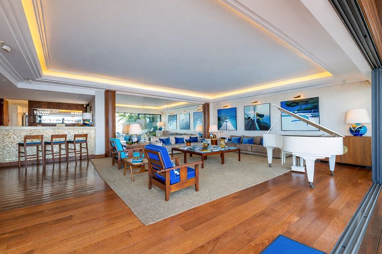 Rio114 - Penthouse de luxe en front de mer à Copacabana