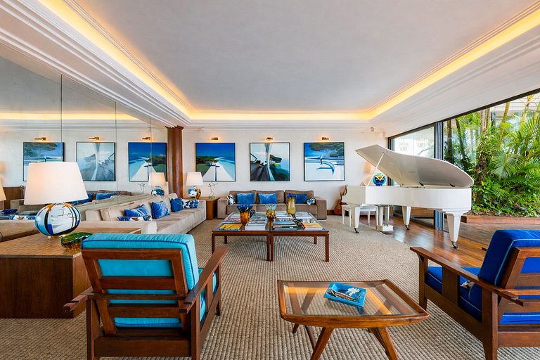 Rio114 - Penthouse de luxe en front de mer à Copacabana