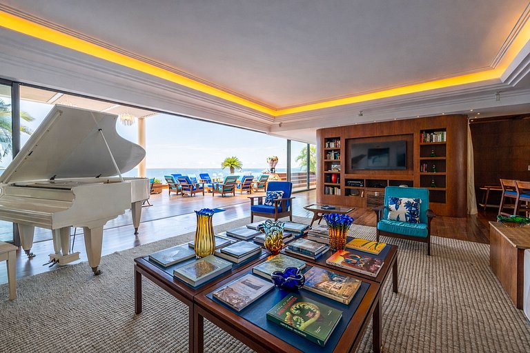 Rio114 - Cobertura de luxo à beira-mar em Copacabana