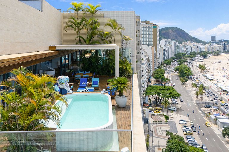 Rio114 - Penthouse de lujo frente al mar en Copacabana