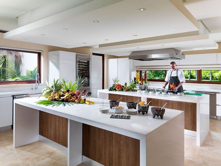 Pmo005 - Villa à beira-mar com piscina em Puerto Morelos