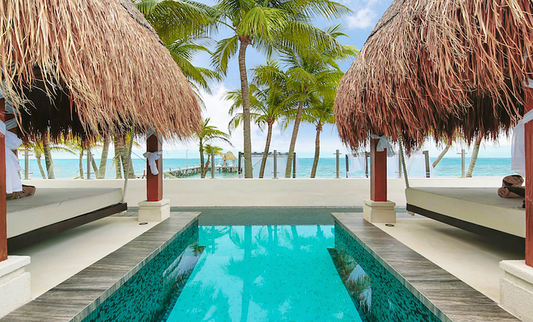 Pmo005 - Villa en bord de mer avec piscine à Puerto Morelos