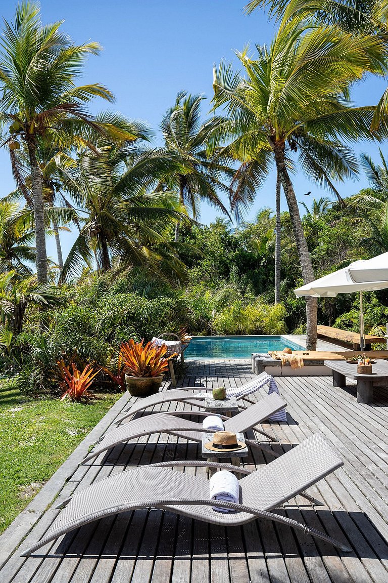 Bah015 - Sea front villa with pool in Trancoso