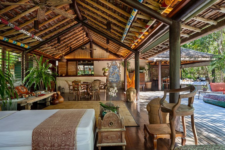 Bah015 - Sea front villa with pool in Trancoso