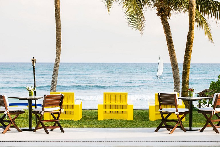 Xpu002 - Villa privée en bord de mer avec terrasses à Xpu-Ha