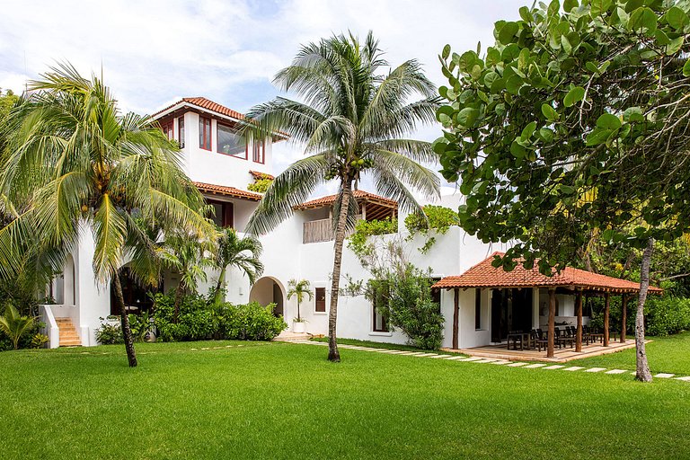 Xpu002 - Villa privada à beira-mar com terraços em Xpu-Ha