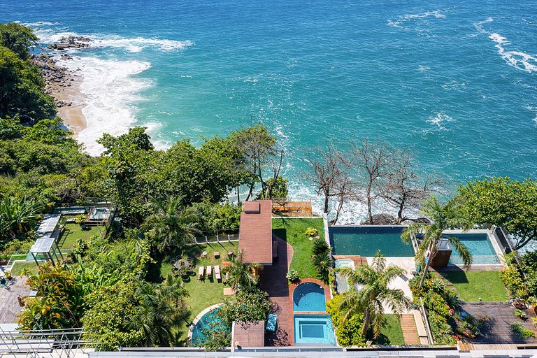 Rio006 - Residência excepcional à beira-mar no Leblon