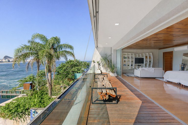 Rio006 - Residencia excepcional frente al mar en Leblon