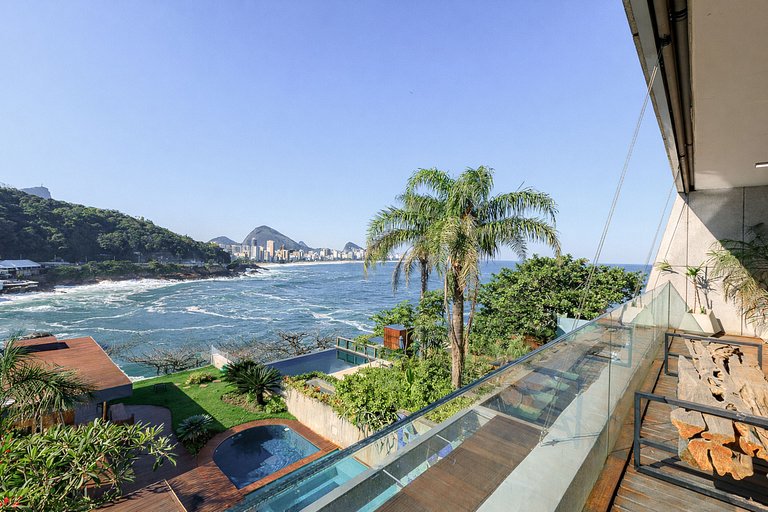 Rio006 - Residencia excepcional frente al mar en Leblon