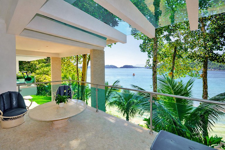 Ang046 - Linda mansão beira-mar em Angra dos Reis