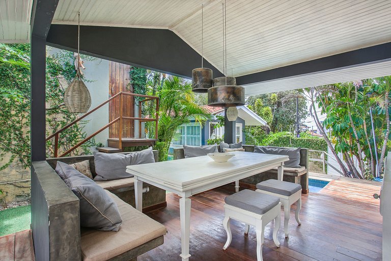 Pip017 - Casa com 6 suítes no coração de Pipa