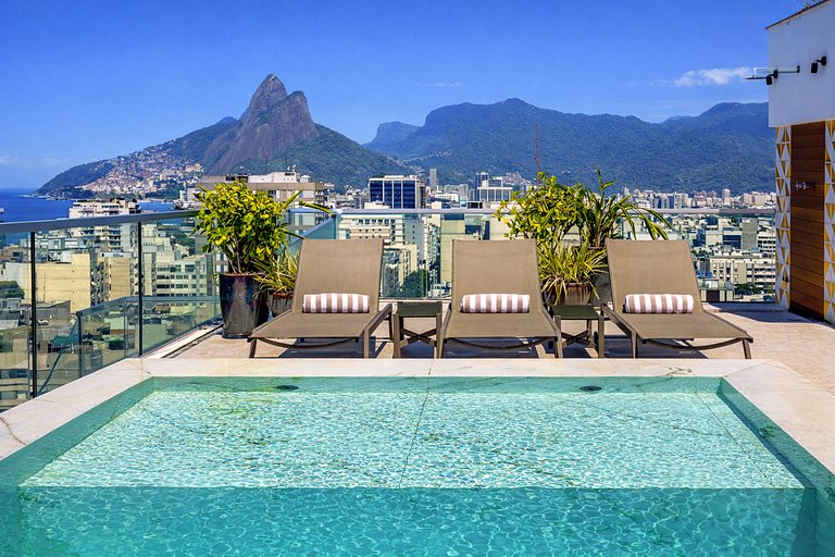 Penthouse in Ipanema, luxury apartment Rio, General Osorio,