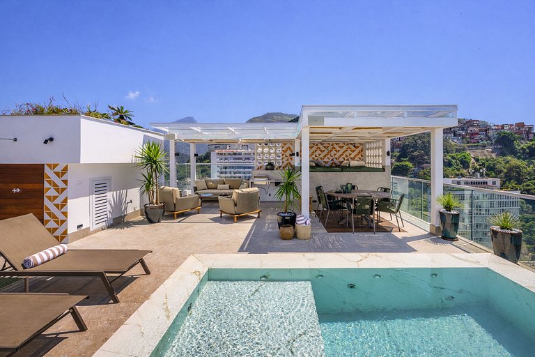 Penthouse in Ipanema, luxury apartment Rio, General Osorio,