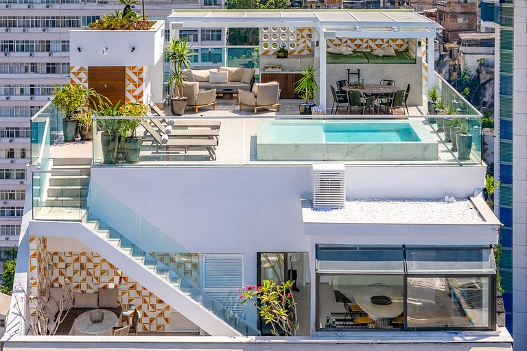 Penthouse en Ipanema, attico en Ipanema, apartamento de lujo