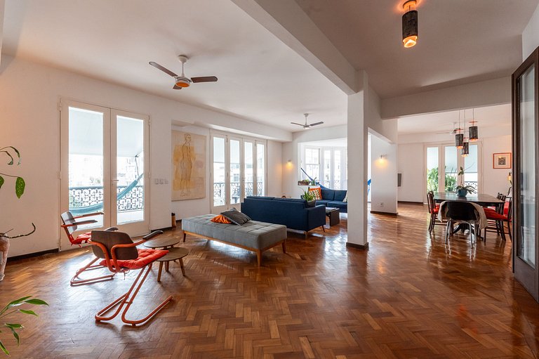 Rio155 - Apartamento cerca del Palacio de Copacabana