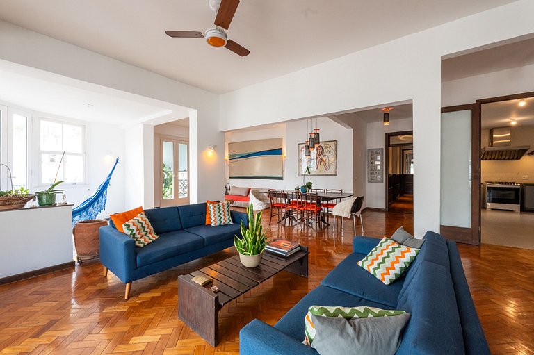 Rio155 - Apartamento cerca del Palacio de Copacabana