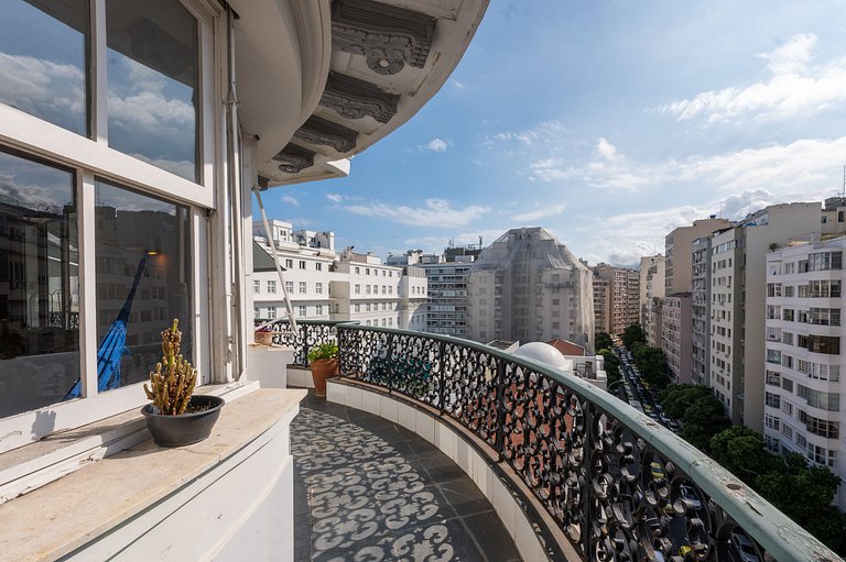 Rio155 - Apartamento cerca del Palacio de Copacabana