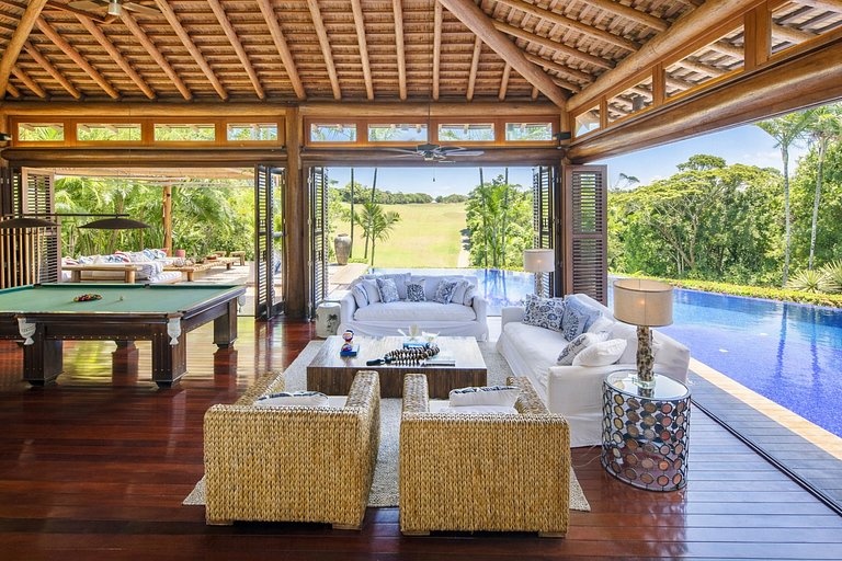 Lujo,Mansion, Piscina, Playa