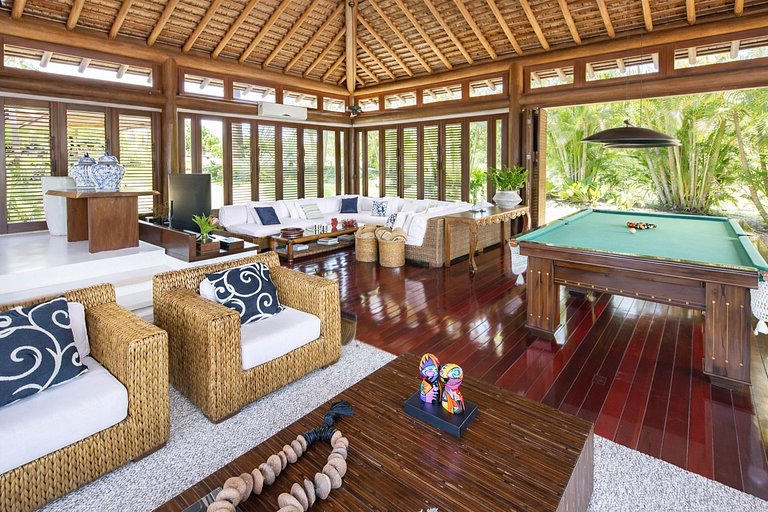 Lujo,Mansion, Piscina, Playa