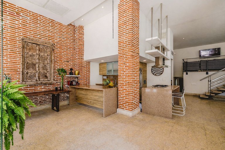 Car002 - Apartamento de luxo com piscina e terraço – Casa de