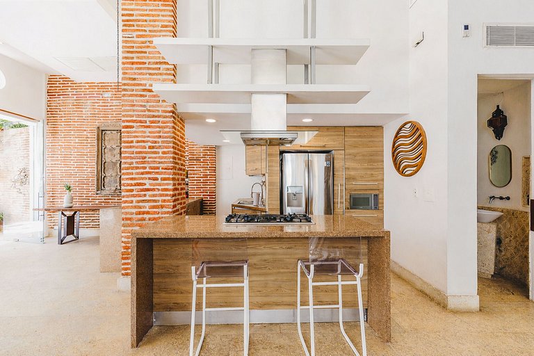 Car002 - Apartamento de luxo com piscina e terraço – Casa de