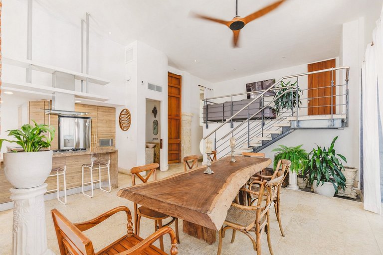 Car002 - Apartamento de luxo com piscina e terraço – Casa de