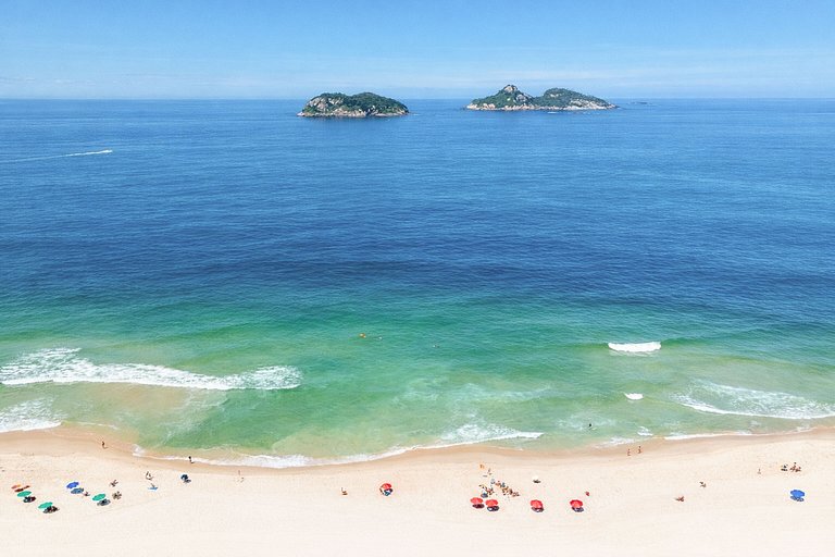 Rio021 - Cobertura de luxo à beira-mar na Praia do Pepê