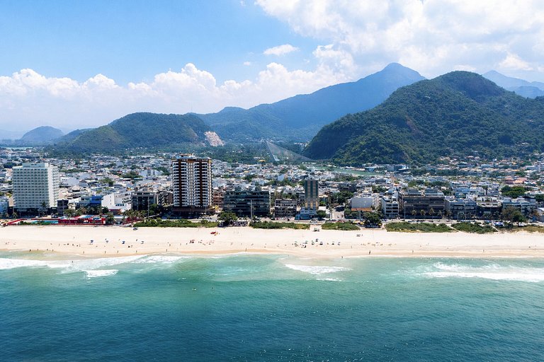 Rio021 - Cobertura de luxo à beira-mar na Praia do Pepê