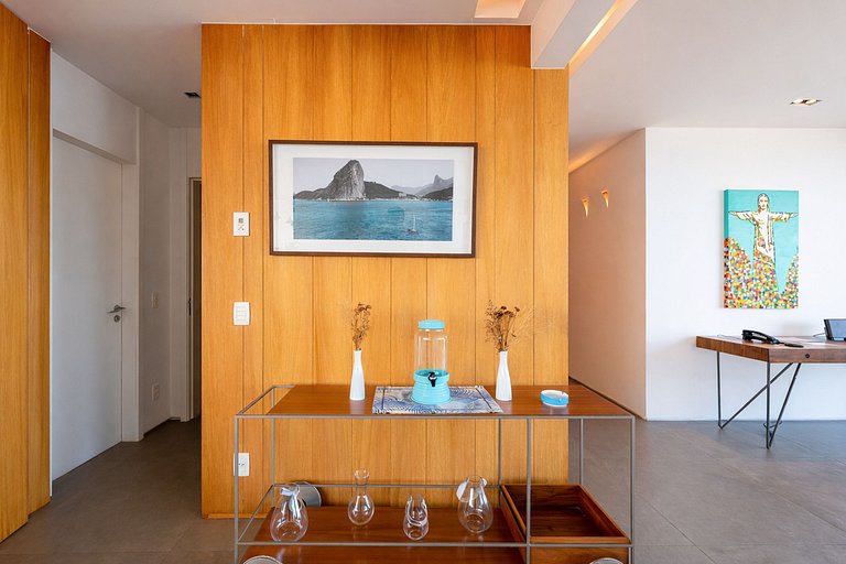 Rio021 - Penthouse de luxe front de mer à la plage de Pepe