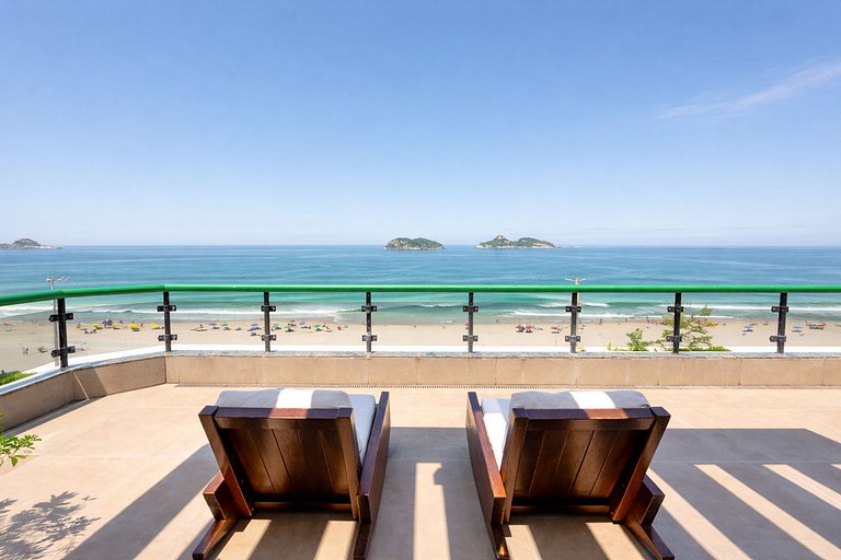 Rio021 - Luxury beachfront penthouse at Praia do Pepe