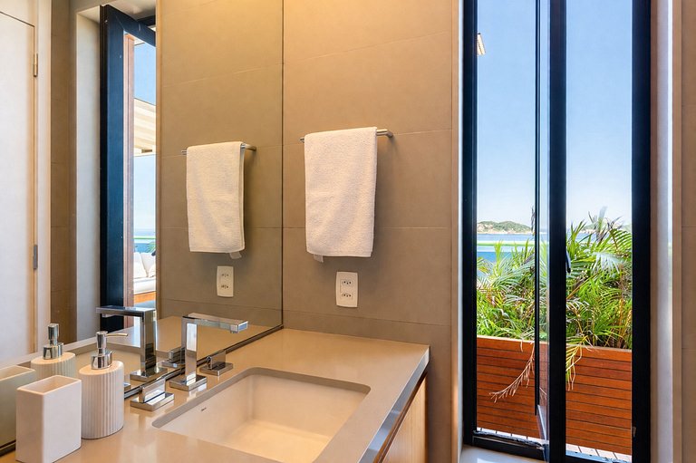 Rio021 - Luxury beachfront penthouse at Praia do Pepe