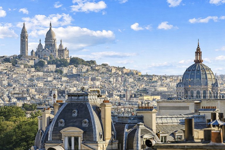 Par291 - Magnifique duplex dans le Triangle d'Or