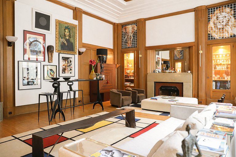 Par056 - Apartamento Estilo Mansão próximo ao Parc Monceau