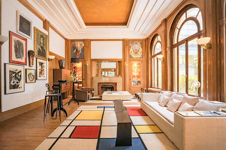 Par056 - Apartamento estilo mansión junto al Parc Monceau