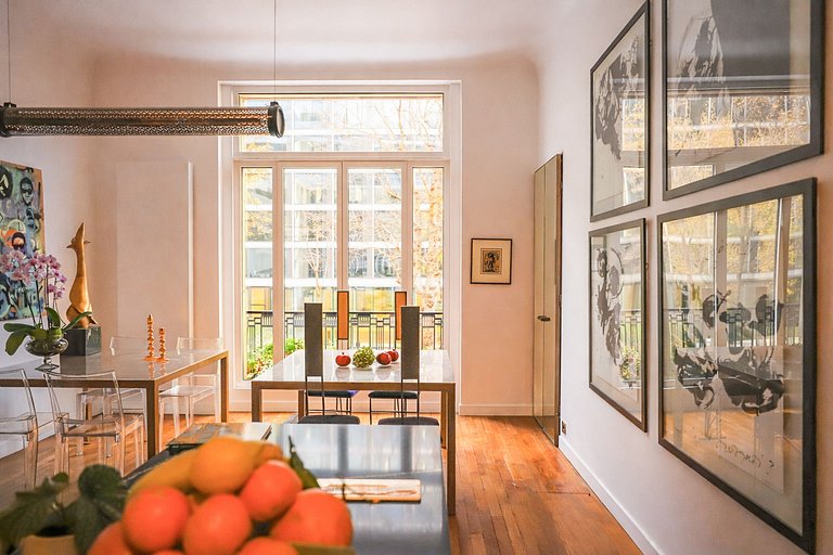 Par056 - Apartamento estilo mansión junto al Parc Monceau