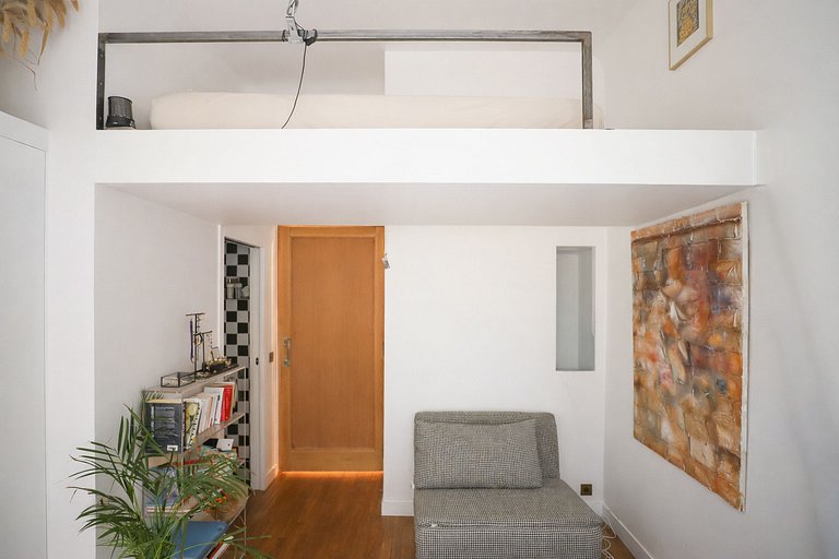 Par056 - Apartamento Estilo Mansão próximo ao Parc Monceau