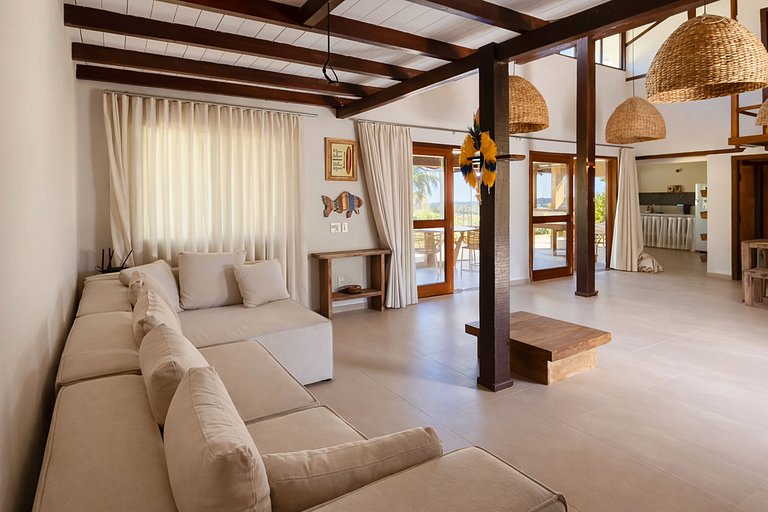 Bah264 - Beachfront Retreat in Caraíva