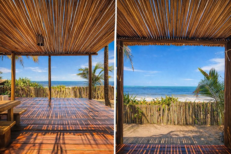 Bah264 - Refúgio pé na areia em Caraíva